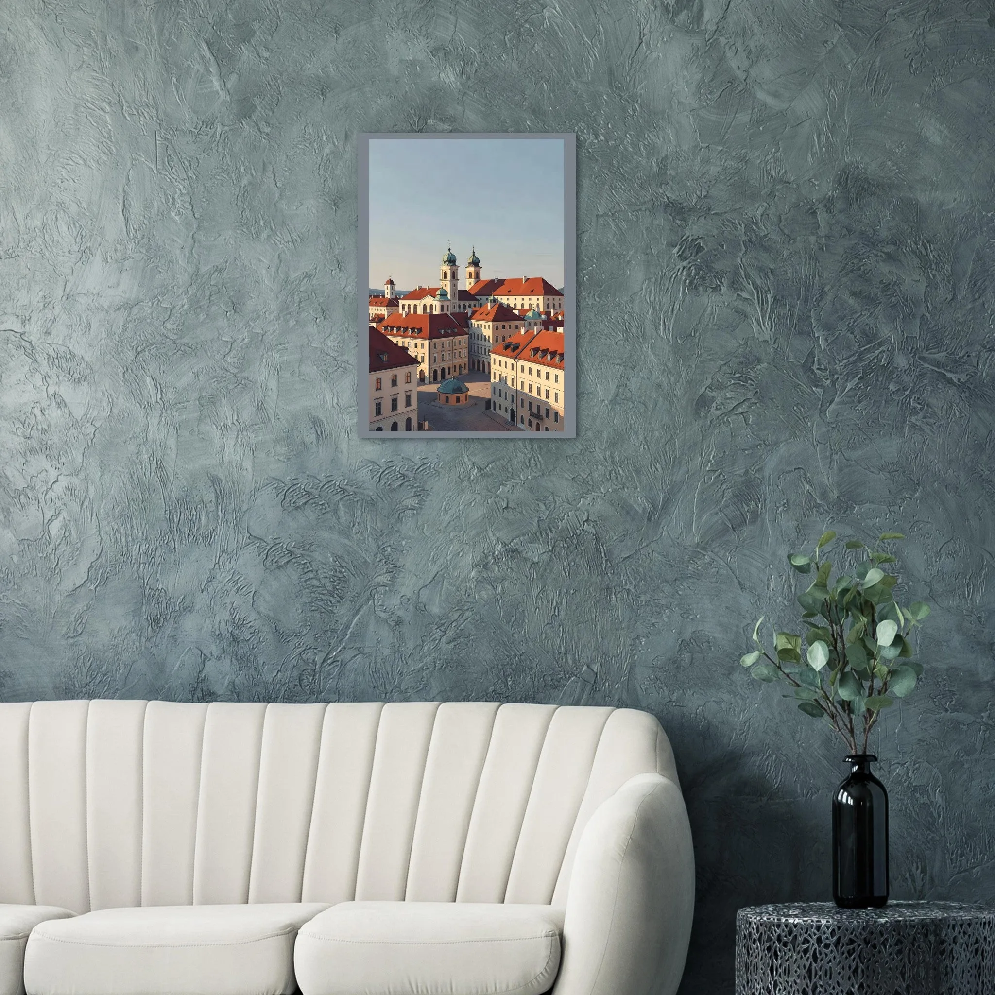 Vintage travel poster poster of Klagenfurt am Wörthersee — warm minimalist design, from €19