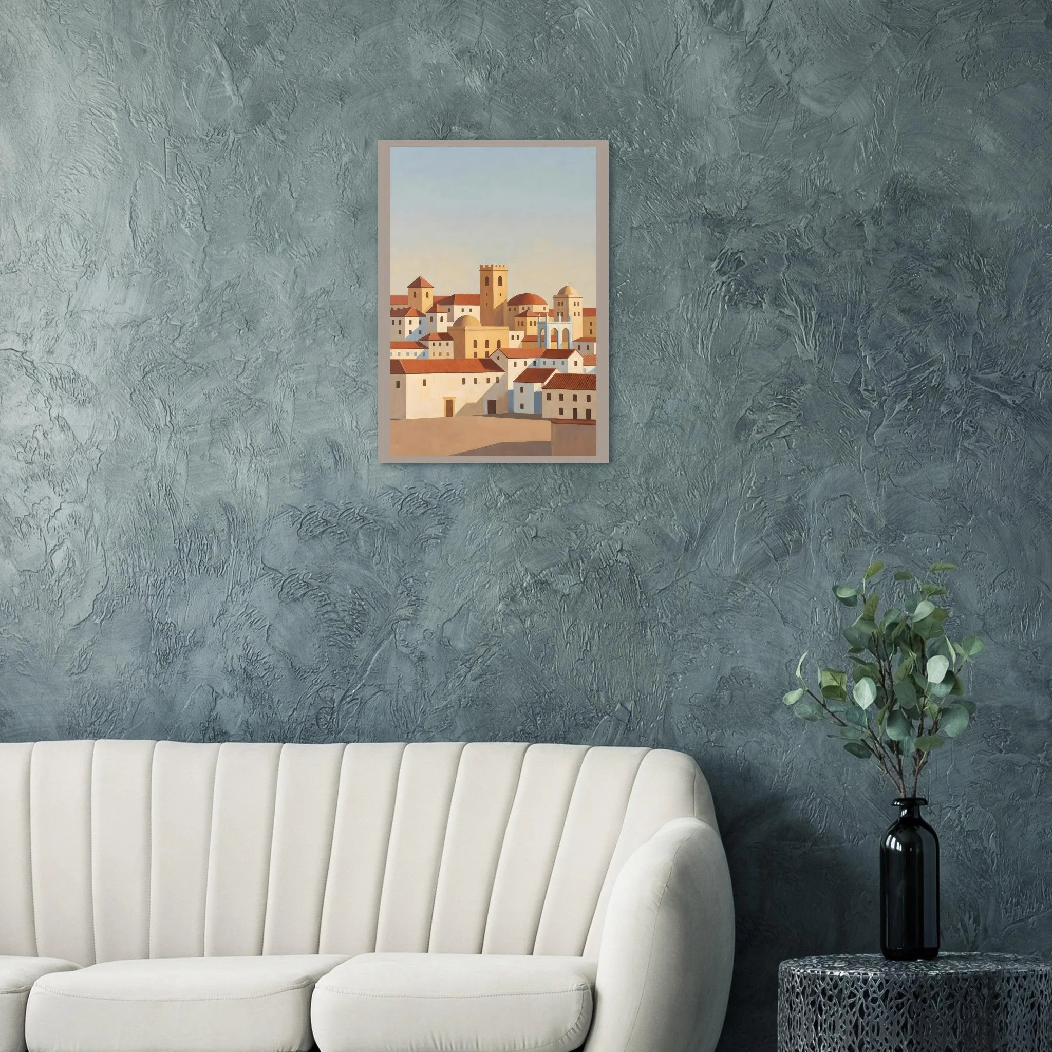 Vintage travel poster-Poster von Córdoba — warmes minimalistisches Motiv, ab 19 €