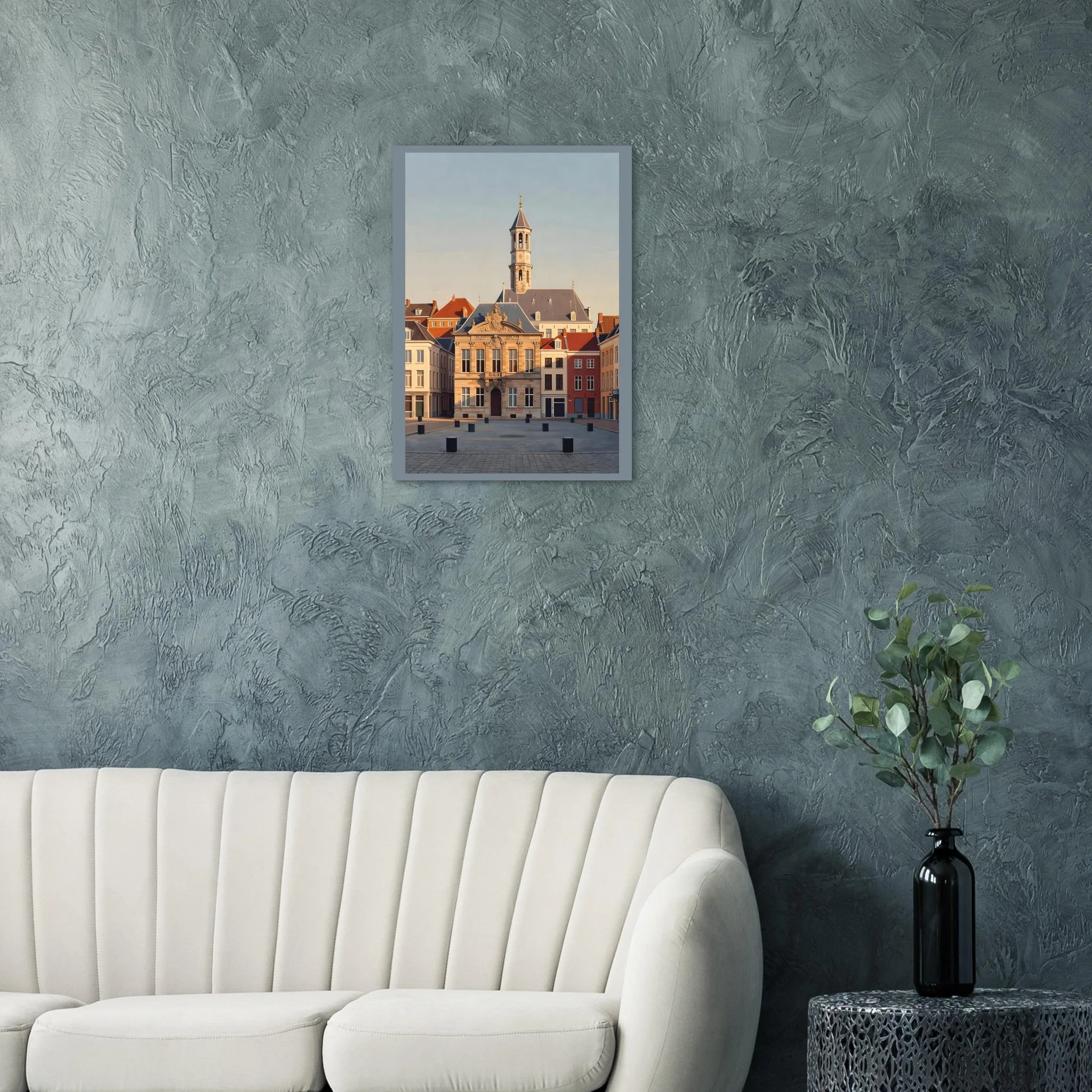 Vintage travel poster-Poster von Roermond — warmes minimalistisches Motiv, ab 19 €