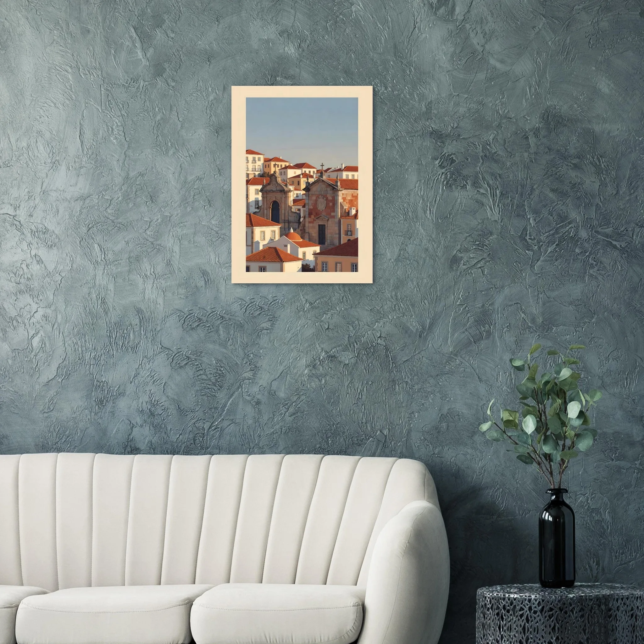 Vintage travel poster poster of Tondela — warm minimalist design, from €19