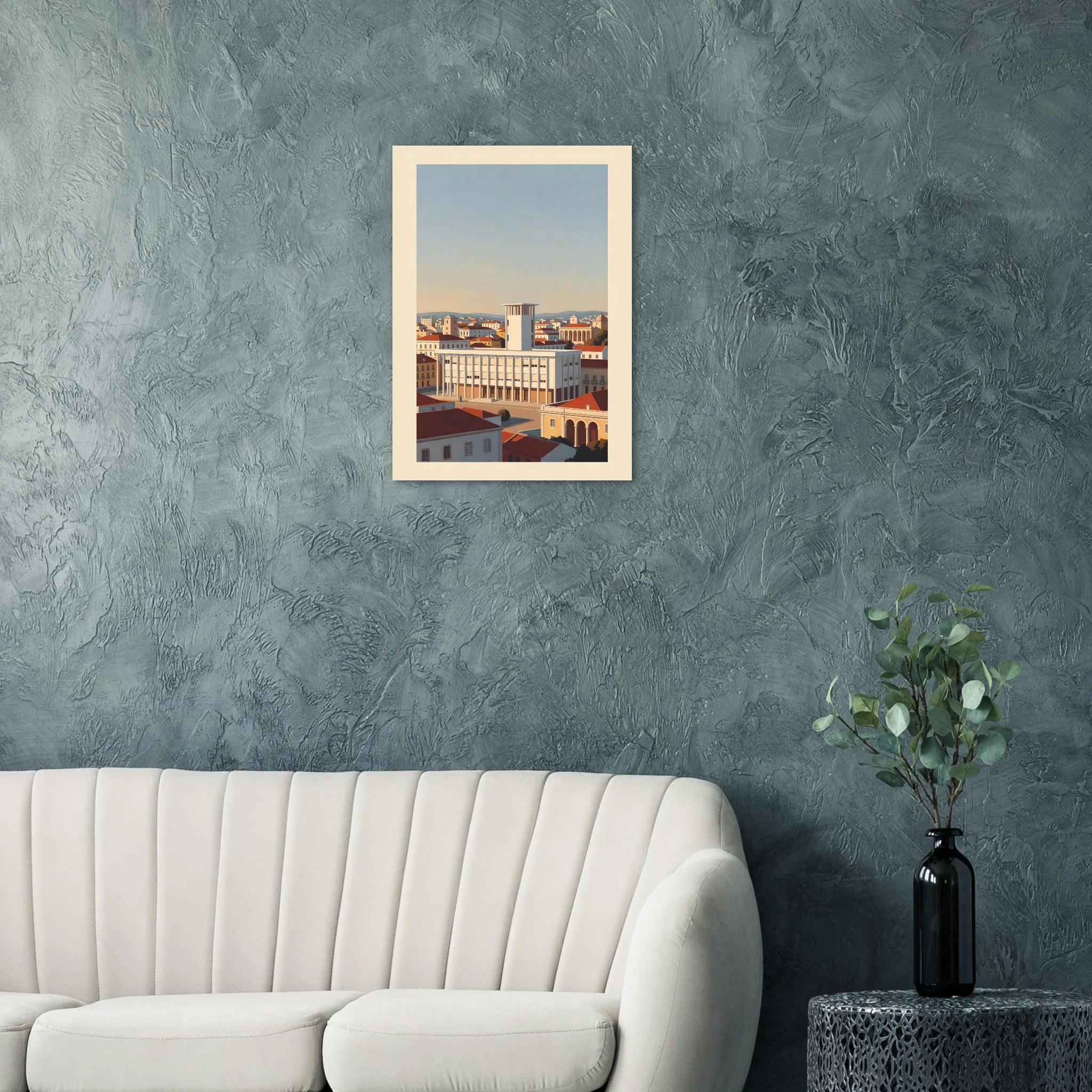 Vintage travel poster poster of Montemor-o-Novo — warm minimalist design, from €19